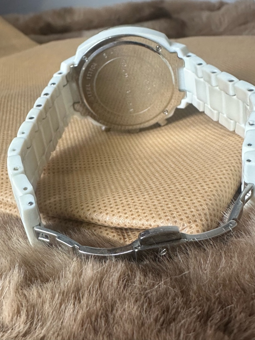 Michael Kors White and Silver Chronograph Watch Mother Pearl MK5079 - Picture 11 of 12